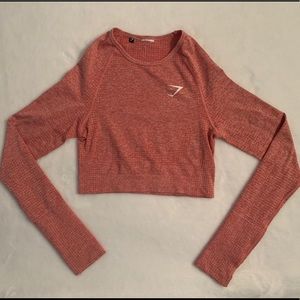 Gymshark long sleeve vital seamless crop